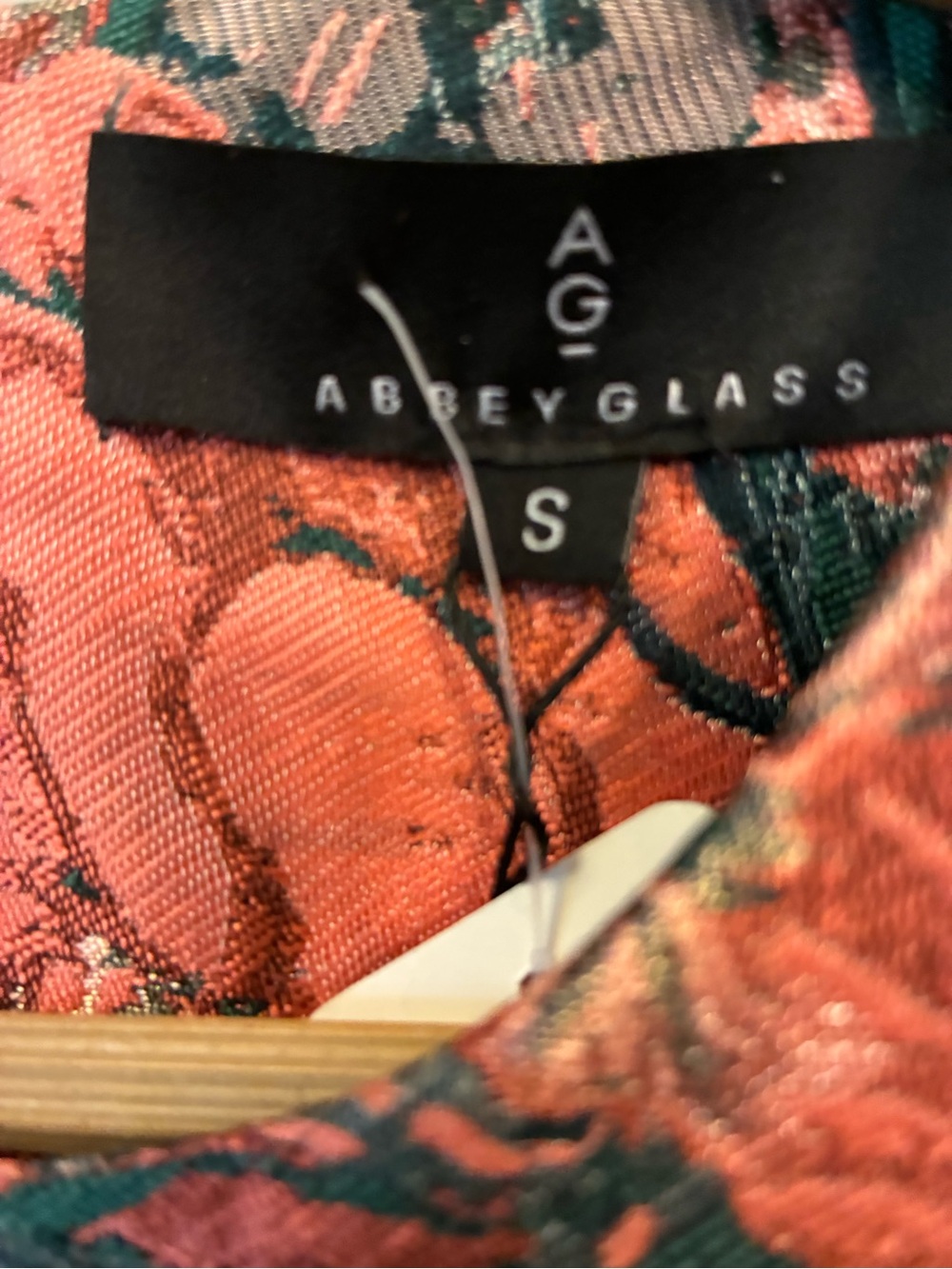 Abbey Glass Bronwyn Forrest Pansy Blossom Dress Small. - Picture 4 of 14